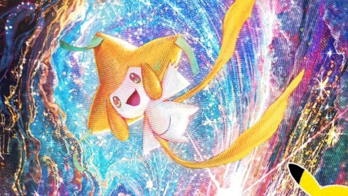 Akira Egawa emocionada após Avery the Poké Kid tirar Jirachi SIR