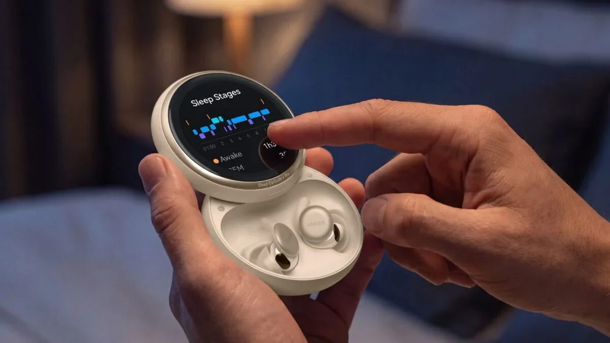 Anker Sleep 4 Pro: earbuds que monitorizam sono e adaptam o som