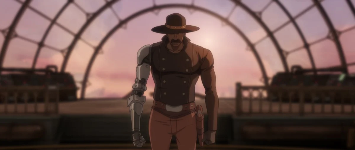 Bass X Machina: cowboys enfrentam robôs num anime da Netflix