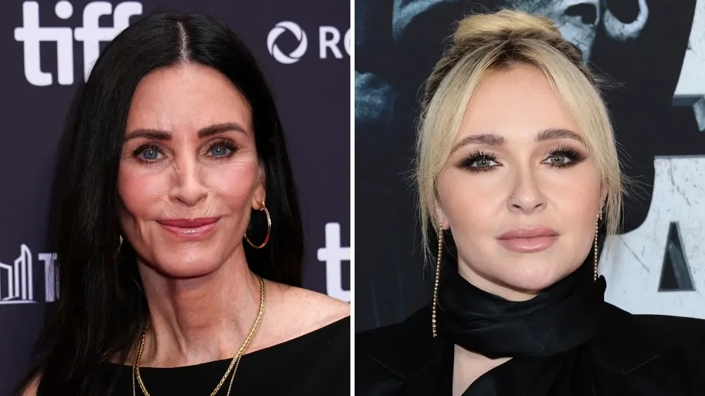 Courteney Cox elogia Hayden Panettiere: "uma atriz maravilhosa"