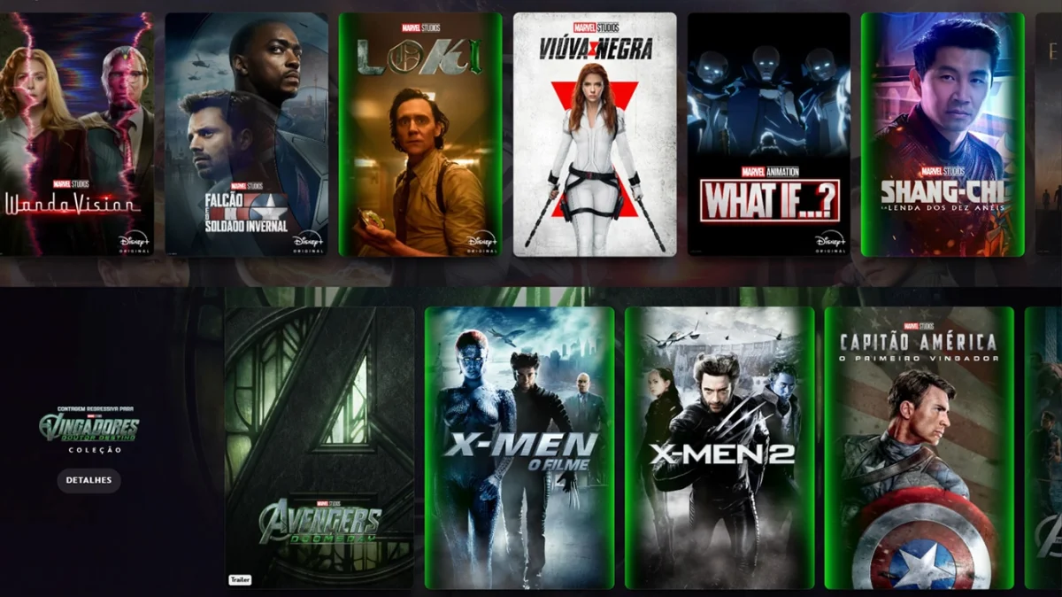 Disney+ marca 14 títulos em verde para Vingadores: Doutor Destino
