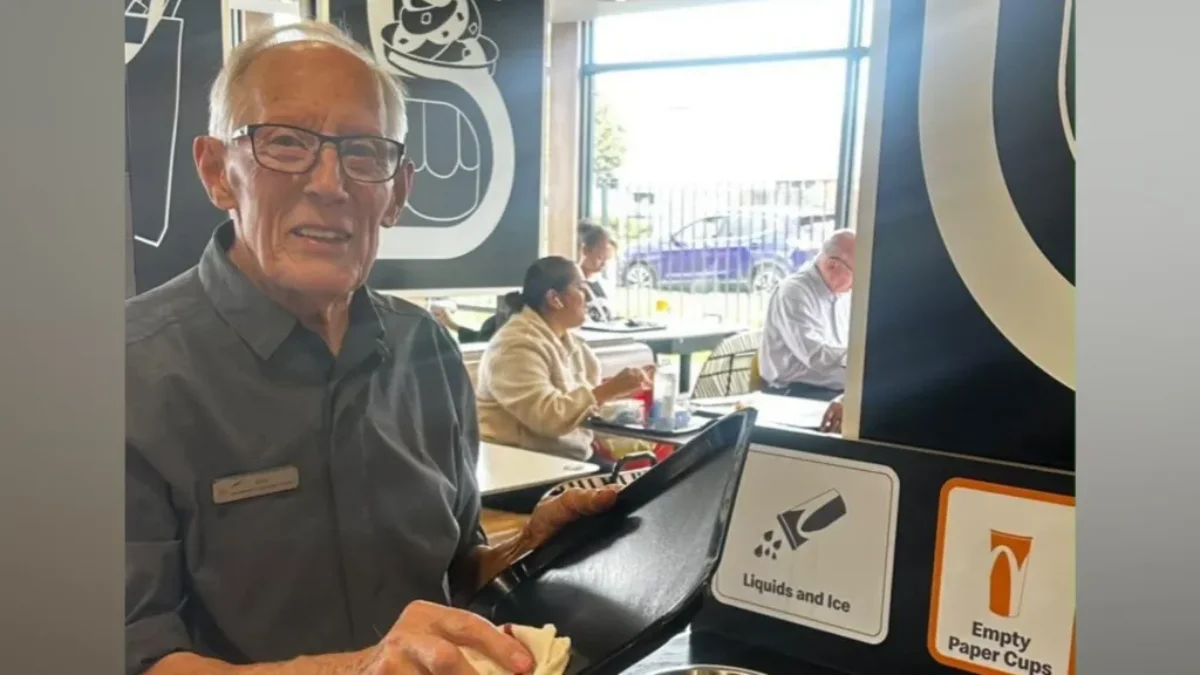 Eric Edwards: funcionário de 91 anos recusa parar no McDonald's