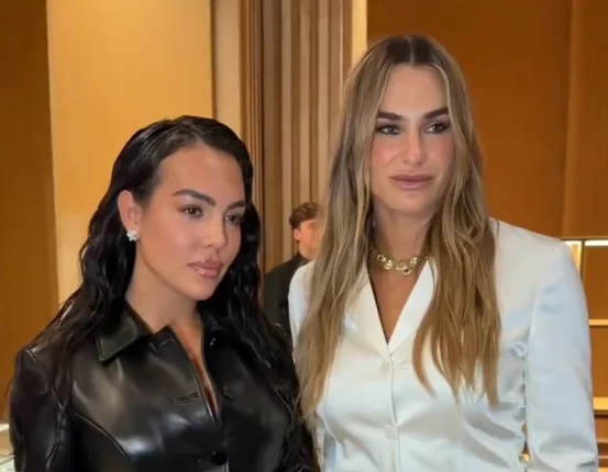 Georgina Rodriguez encanta ao comparar anéis com Sabalenka