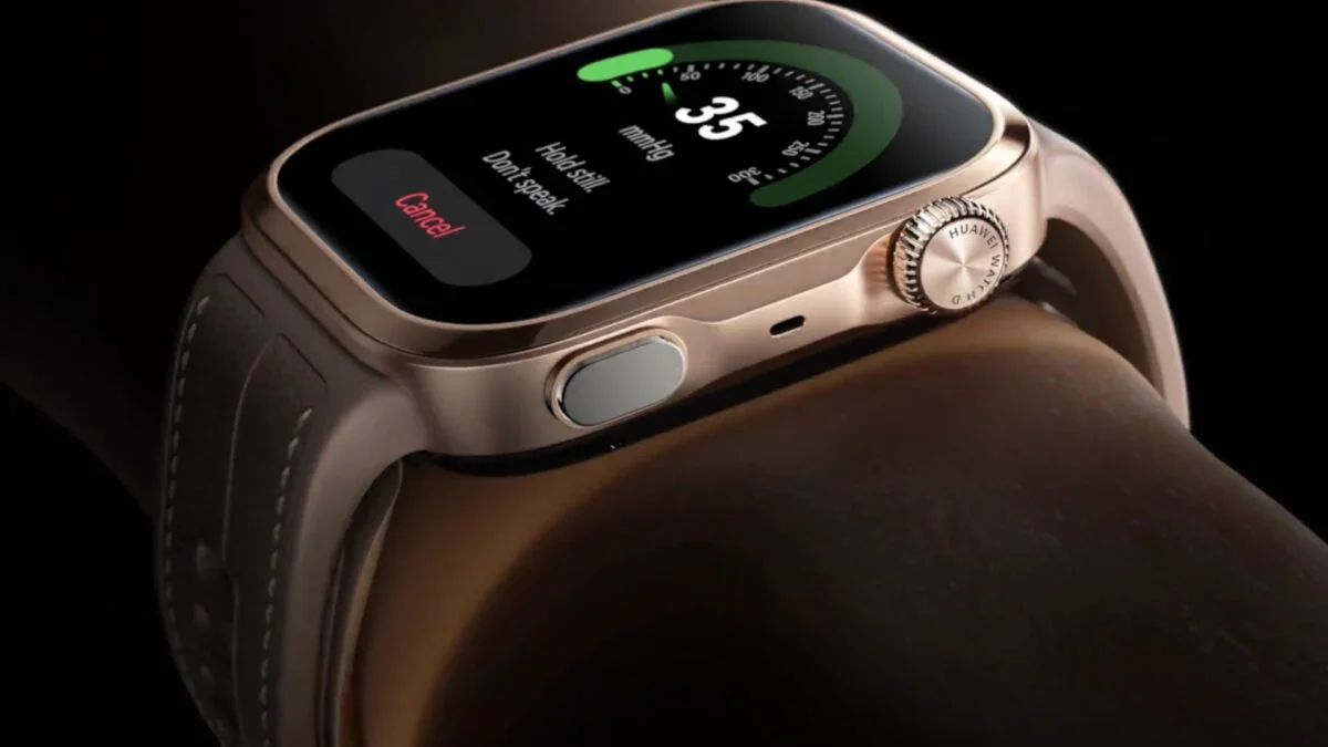 Huawei Watch D3: braçadeira inflável mede pressão arterial