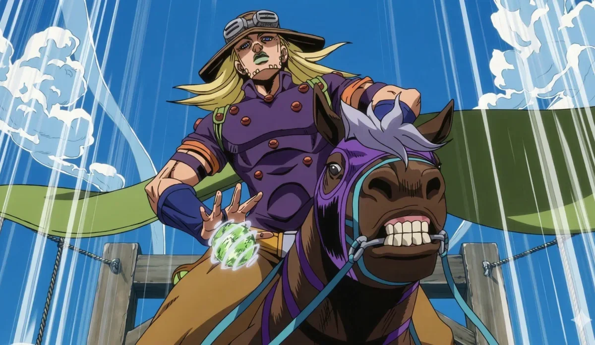 JoJo’s Bizarre Adventure: Steel Ball Run estreia abertura "SPIN" da Kroi