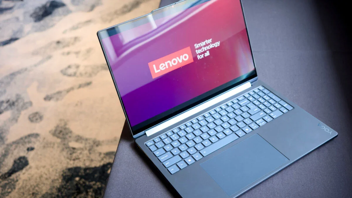 Lenovo Yoga 9n: caneta funciona no ecrã e no trackpad