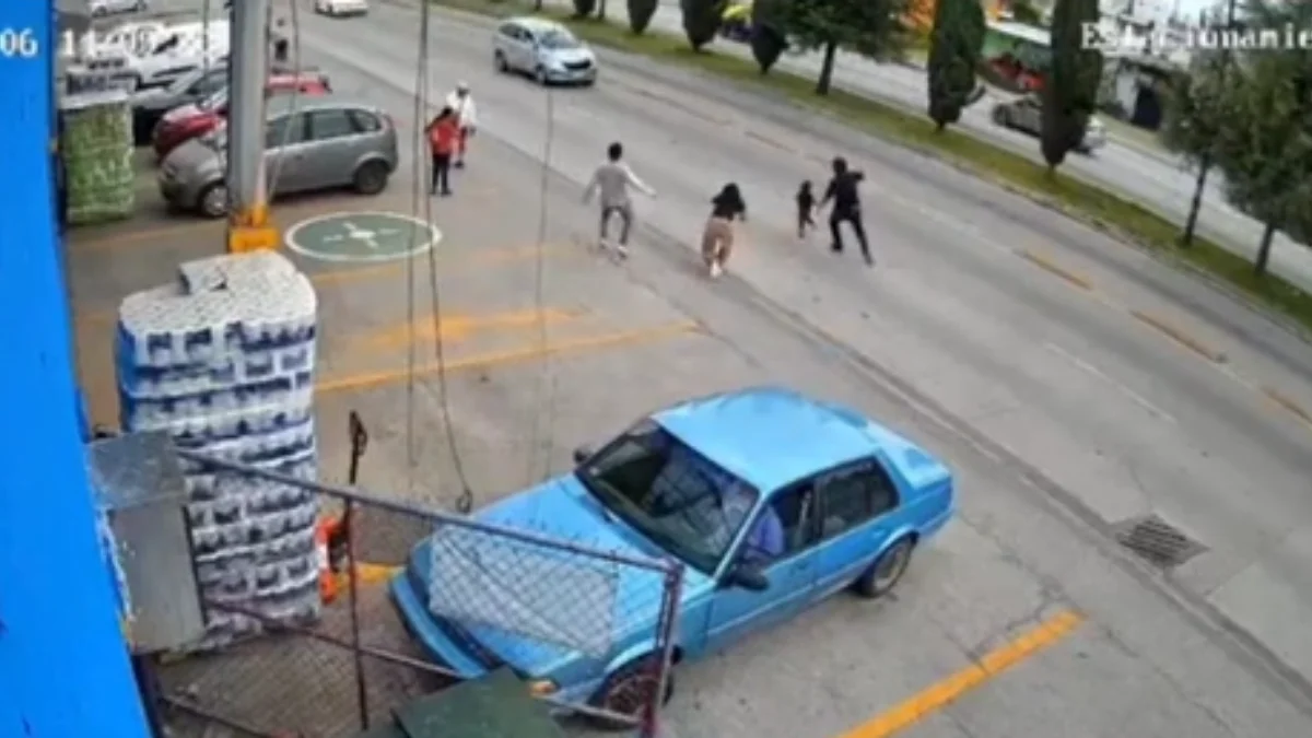 Luís Henrique Cruz salva menina a centímetros de um carro