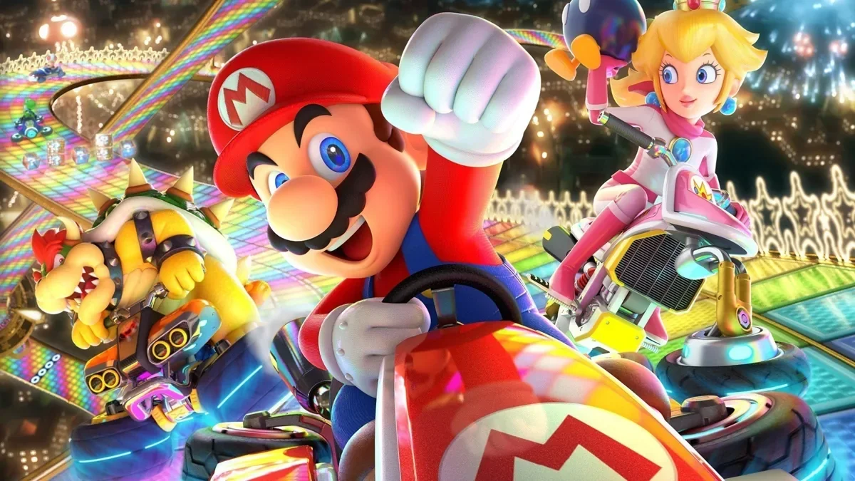 Mario Kart 8 Deluxe: ecrã dividido para oito jogadores