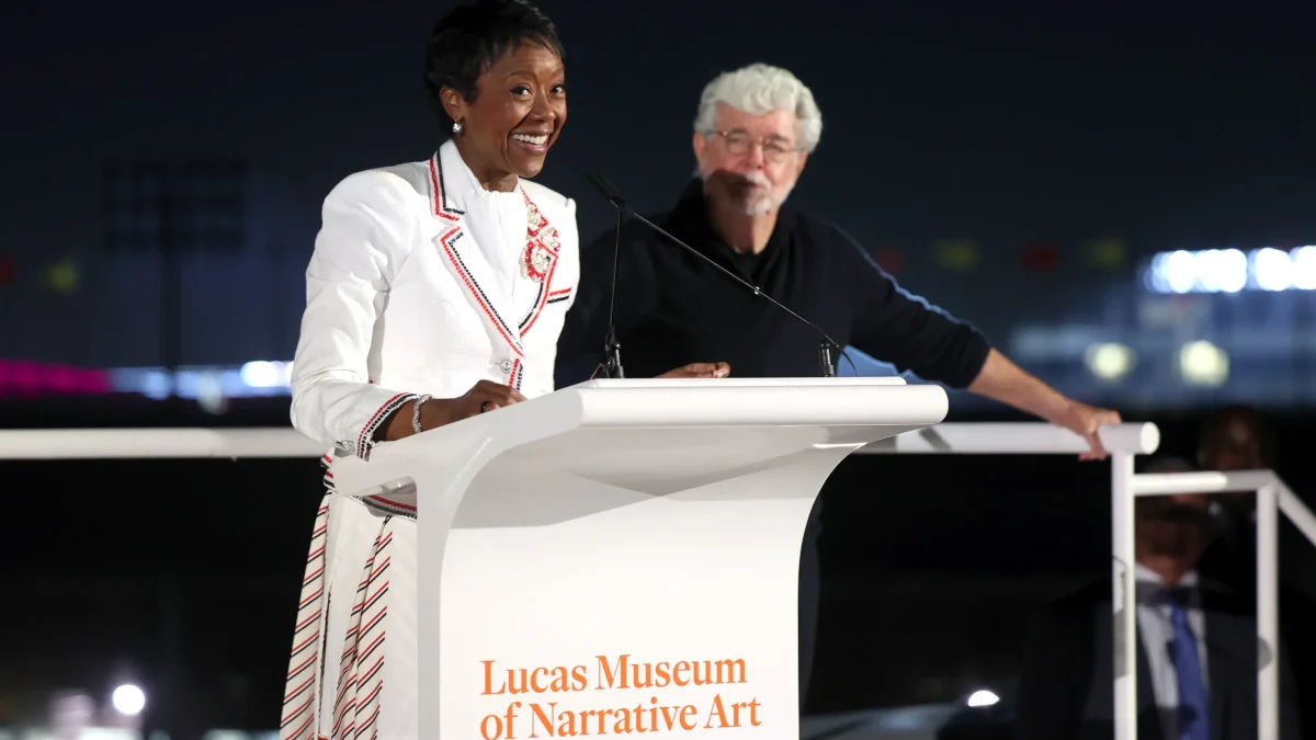 Mellody Hobson emociona-se: George Lucas recusou ceder no Lucas Museum