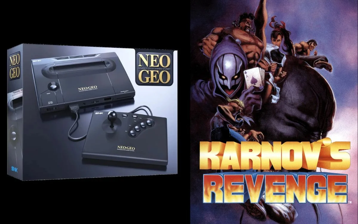 NeoGeo AES+ confirma quatro cartuchos clássicos da Data East