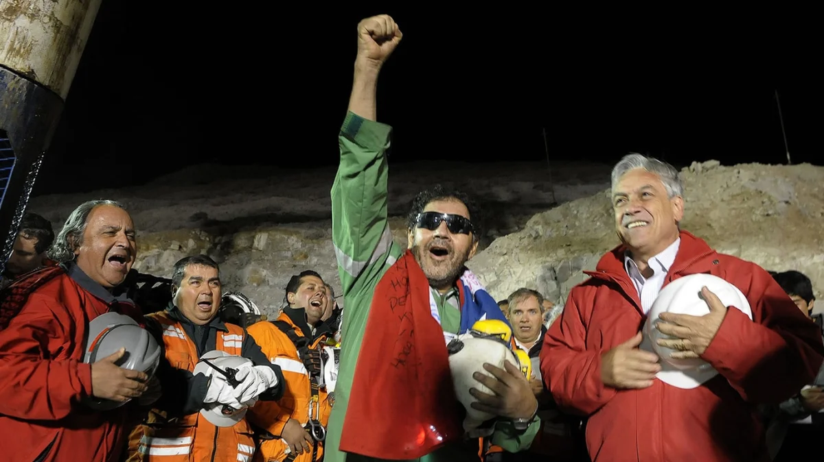 O Resgate dos Mineiros Chilenos: imagens inéditas da mina