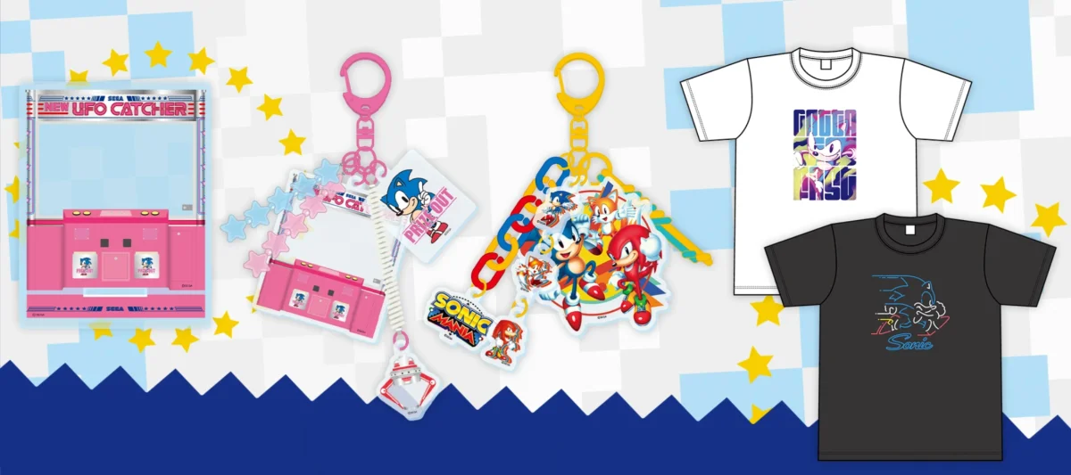 Sega lança merchandising de Sonic que promete agitar coleccionadores