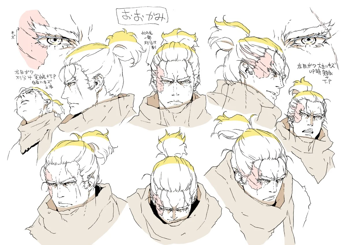 SEKIRO: NO DEFEAT revela designs de Wolf, Kuro e Genichiro