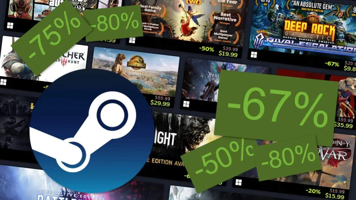 Steam: secção de Descontos passará a mostrar 10x mais jogos