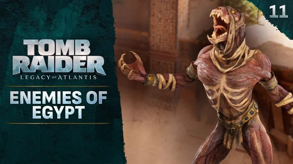 Tomb Raider: Legacy of Atlantis — Múmia de Gato obriga a usar o ambiente