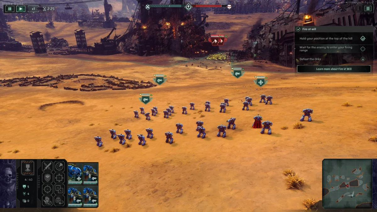 Total War: Warhammer 40,000 mantém táticas “bregas” se forem divertidas