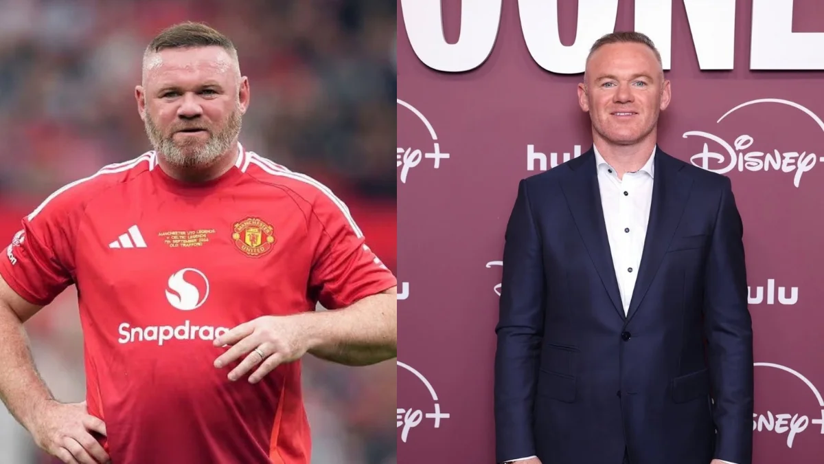 Wayne Rooney surge com perda de 40 quilos e novo visual