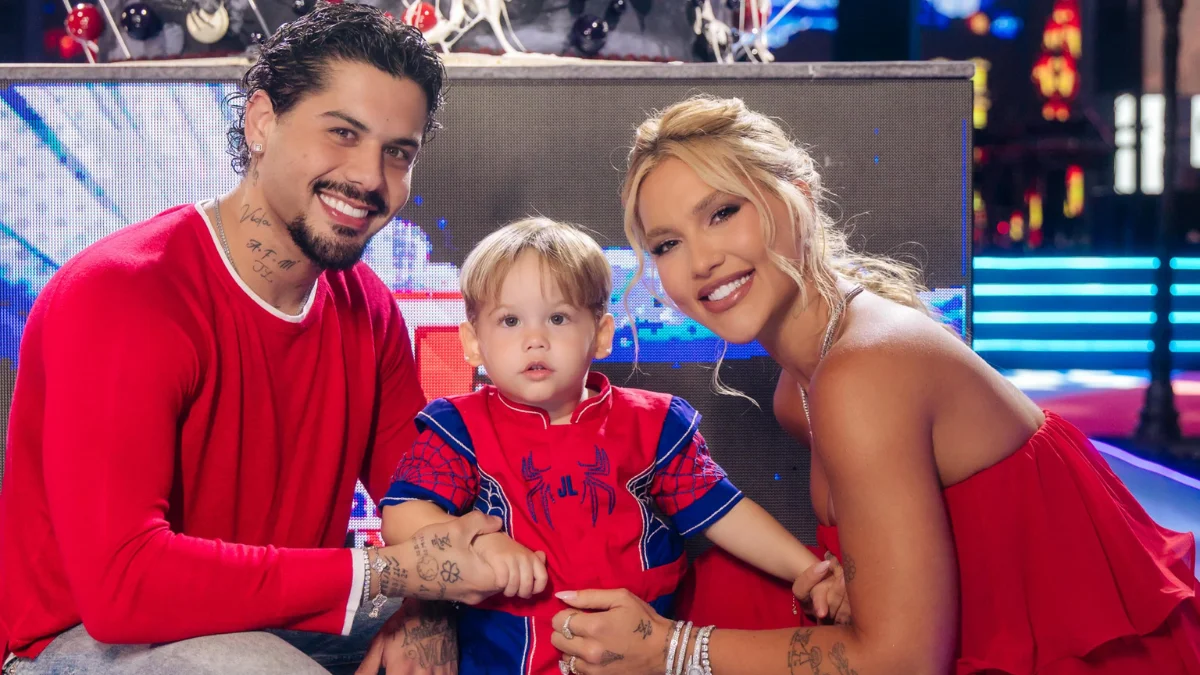 Zé Felipe e Virginia voltam a reunir‑se para aniversário do filho