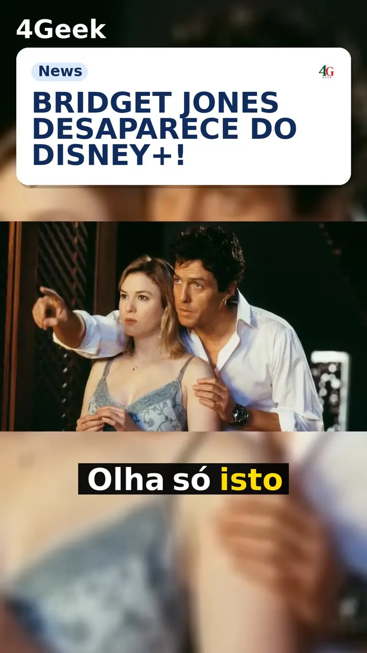 Bridget Jones: três filmes saem do Disney+ e fica apenas o quarto
