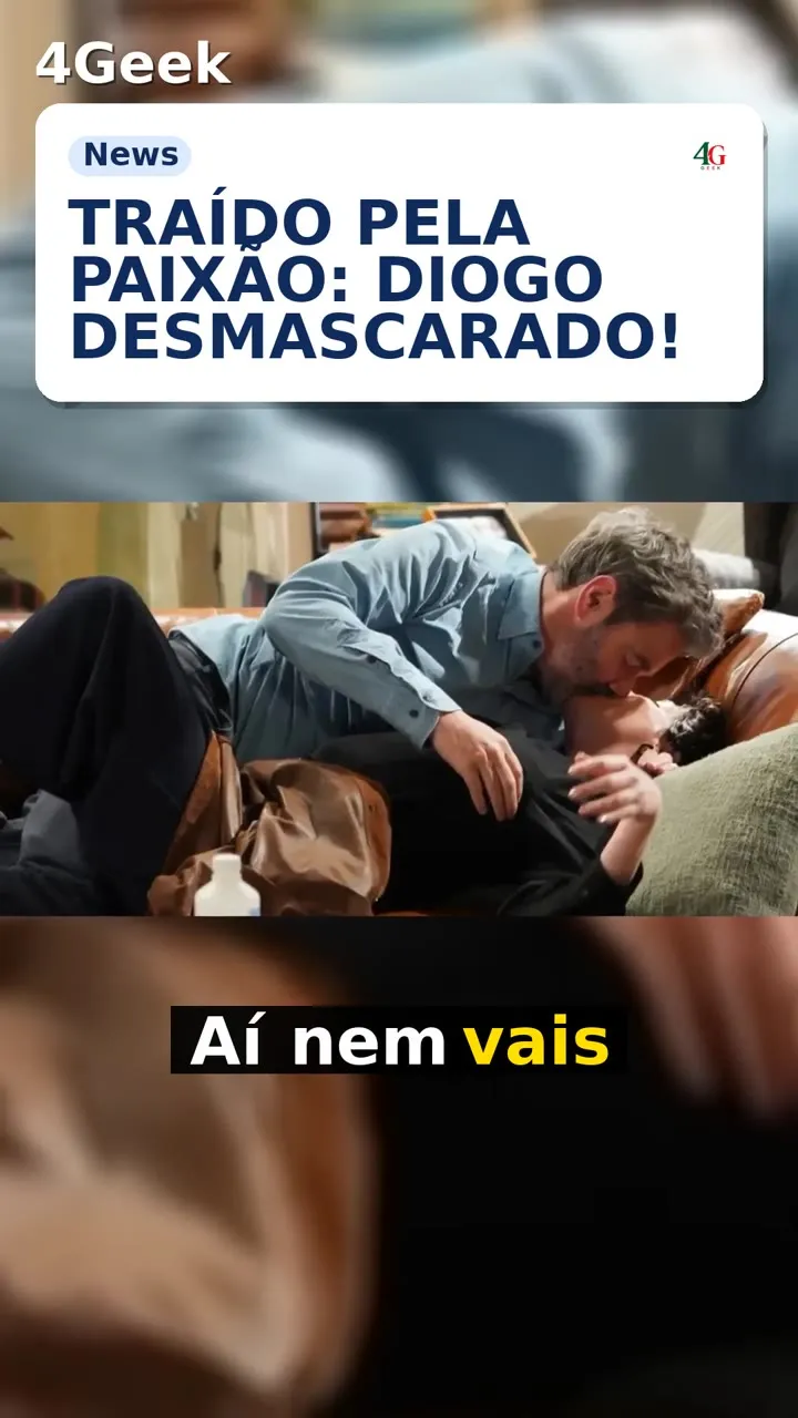 Páginas da Vida: Diogo trai Helena com Eugénia e é desmascarado