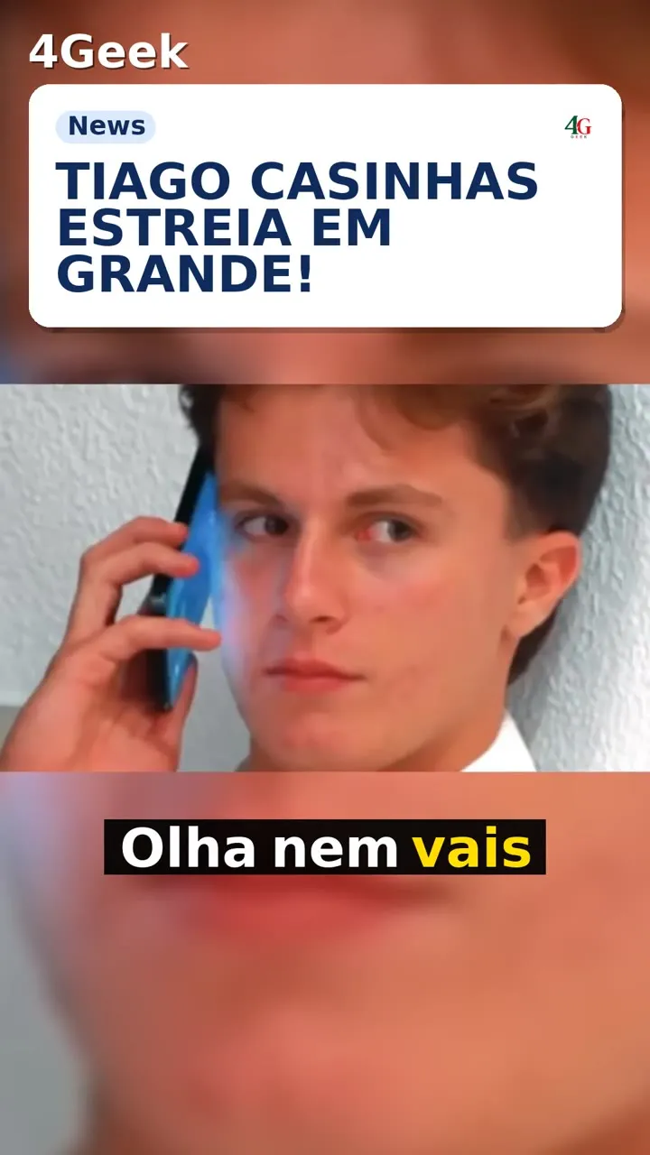 Tiago Casinhas estreia-se na publicidade e lembra Cristina Ferreira